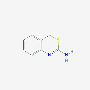 molecular formula C8H8N2S B1660566 4H-3,1-苯并噻嗪-2-胺 CAS No. 78959-46-3