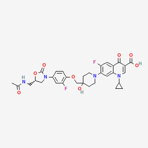 molecular formula C31H32F2N4O8 B1660571 MCB-3681 CAS No. 790704-42-6