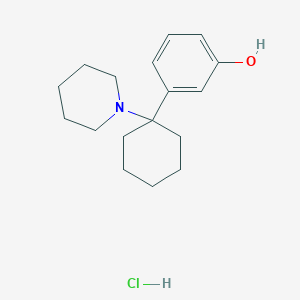 molecular formula C17H26ClNO B1660584 Unii-C3irv817TS CAS No. 79295-51-5