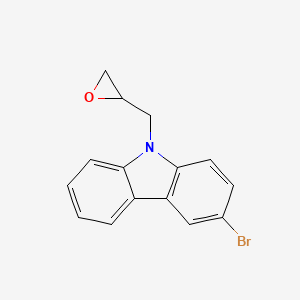 3-Bromo-9-(oxiran-2-ylmethyl)carbazole