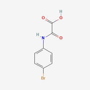 molecular formula C8H6BrNO3 B1660587 (4-Bromoanilino)(oxo)acetic acid CAS No. 79354-51-1