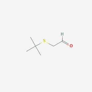 (tert-Butylsulfanyl)acetaldehyde