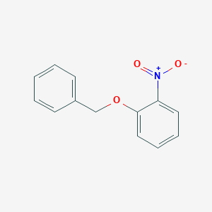 molecular formula C13H11NO3 B016606 1-(Benzyloxy)-2-nitrobenzene CAS No. 4560-41-2