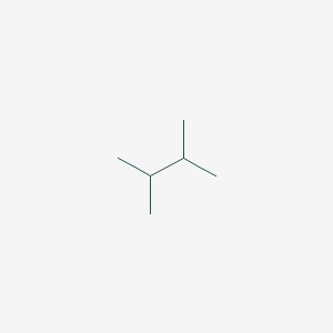 molecular formula C6H14 B166060 2,3-Dimethylbutane CAS No. 79-29-8