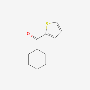 molecular formula C11H14OS B1660605 Cyclohexyl(thiophen-2-yl)methanone CAS No. 79852-25-8