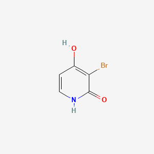 molecular formula C5H4BrNO2 B1660645 3-Bromo-4-hydroxypyridin-2(1h)-one CAS No. 80791-79-3