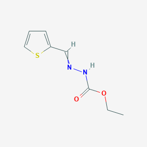 ethyl N-(thiophen-2-ylmethylideneamino)carbamate