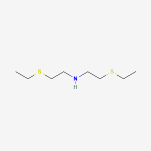 molecular formula C8H19NS2 B1660678 3,9-Dithia-6-azaundecane CAS No. 81526-29-6