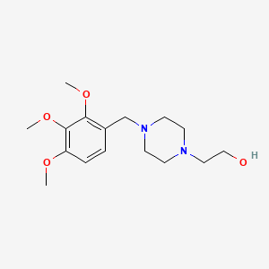 molecular formula C16H26N2O4 B1660685 UNII-G1MO932QYT CAS No. 81731-51-3