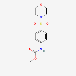 Carbamic acid, (4-(4-morpholinylsulfonyl)phenyl)-, ethyl ester