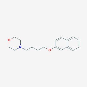 Morpholine, 4-[4-(2-naphthalenyloxy)butyl]-