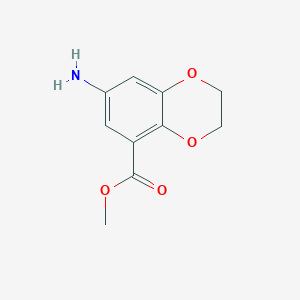 Methyl 7-amino-2,3-dihydro-1,4-benzodioxine-5-carboxylate