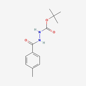 tert-Butyl 2-(4-methylbenzoyl)hydrazine-1-carboxylate