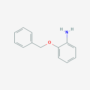 molecular formula C13H13NO B016607 2-Benzyloxyaniline CAS No. 20012-63-9