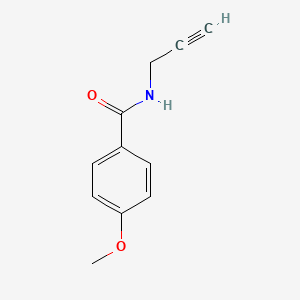 Benzamide, 4-methoxy-N-2-propyn-1-yl-