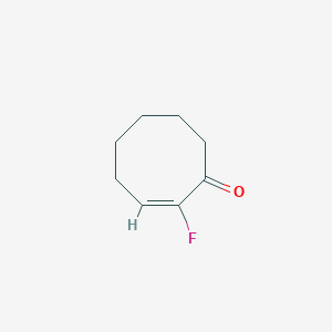 molecular formula C8H11FO B1660711 2-Fluorocyclooct-2-en-1-one CAS No. 823178-55-8