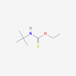 molecular formula C7H15NOS B1660713 Carbamothioic acid, (1,1-dimethylethyl)-, O-ethyl ester CAS No. 82360-13-2