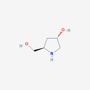 (3S,5R)-5-(Hydroxymethyl)pyrrolidin-3-ol