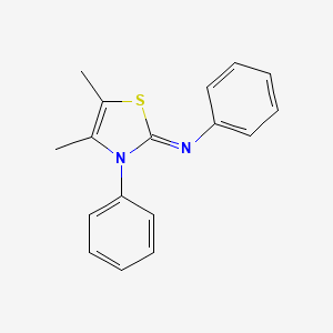 4,5-dimethyl-N,3-diphenyl-1,3-thiazol-2-imine