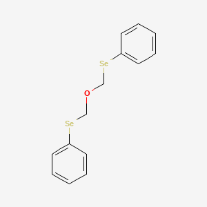 1,1'-[Oxybis(methyleneselanyl)]dibenzene