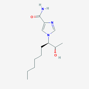 1-[(2S,3R)-2-hydroxynonan-3-yl]imidazole-4-carboxamide