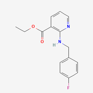 Ethyl 2-{[(4-fluorophenyl)methyl]amino}pyridine-3-carboxylate