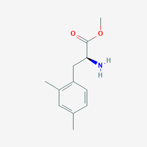 Methyl (2S)-2-amino-3-(2,4-dimethylphenyl)propanoate