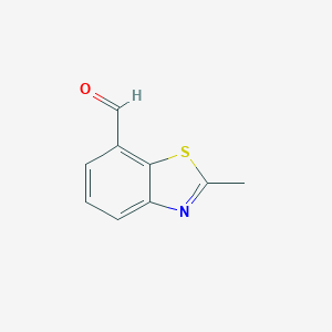 2-Methylbenzo[d]thiazole-7-carbaldehyde