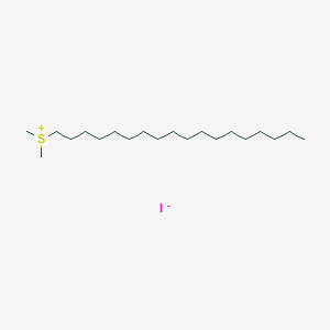 molecular formula C20H43IS B1660828 Dimethyl(octadecyl)sulfanium iodide CAS No. 84040-81-3