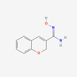2H-1-Benzopyran-3-carboximidamide-N-hydroxy-