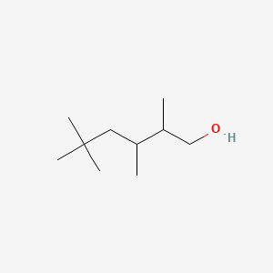 molecular formula C10H22O B1660885 2,3,5,5-Tetramethylhexanol CAS No. 85099-32-7