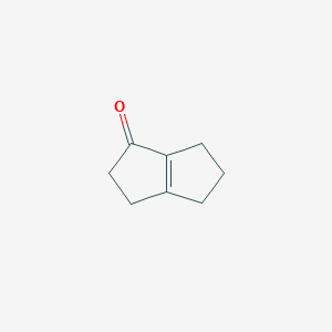 B1660906 3,4,5,6-tetrahydro-2H-pentalen-1-one CAS No. 85410-09-9