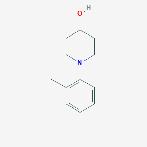 molecular formula C13H19NO B1660914 1-(2,4-Dimethylphenyl)piperidin-4-ol CAS No. 854904-19-1