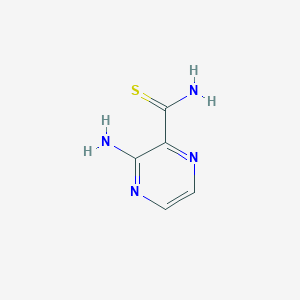 2-Pyrazinecarbothioamide, 3-amino-