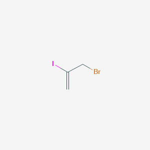 molecular formula C3H4BrI B1660942 3-Bromo-2-iodoprop-1-ene CAS No. 85970-82-7