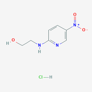 2-[(5-Nitropyridin-2-yl)amino]ethanol hydrochloride