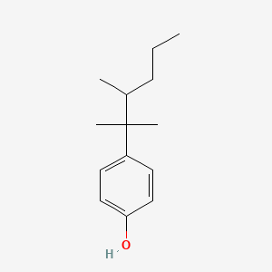 4-(2,3-Dimethylhexan-2-yl)phenol