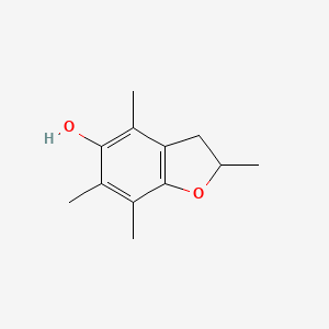 2,4,6,7-Tetramethyl-2,3-dihydro-1-benzofuran-5-ol