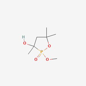 cis-2-Methoxy-3,5,5-trimethyl-1,2-oxaphospholan-3-ol 2-oxide