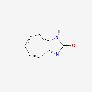 molecular formula C8H6N2O B1661039 1H,2H-CYCLOHEPTA[D]IMIDAZOL-2-ONE CAS No. 874000-30-3