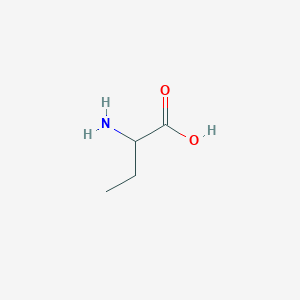 molecular formula C4H9NO2 B166105 H-DL-Abu-OH CAS No. 2835-81-6
