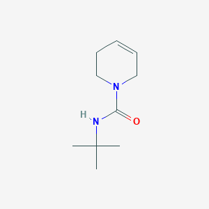 molecular formula C10H18N2O B1661089 N-tert-Butyl-3,6-dihydropyridine-1(2H)-carboxamide CAS No. 87943-74-6