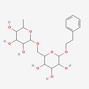 molecular formula C20H30O10 B1661165 Phenethyl rutinoside CAS No. 88510-08-1