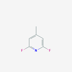 molecular formula C6H5F2N B1661167 2,6-Difluoro-4-methylpyridine CAS No. 885267-39-0