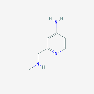 2-Methylaminomethyl-pyridin-4-ylamine