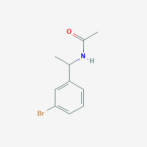 Acetamide, N-[1-(3-bromophenyl)ethyl]-