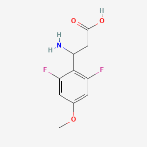 3-Amino-3-(2,6-difluoro-4-methoxyphenyl)propanoic acid