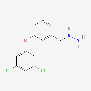 3-(3,5-Dichloro-phenoxy)-benzyl-hydrazine