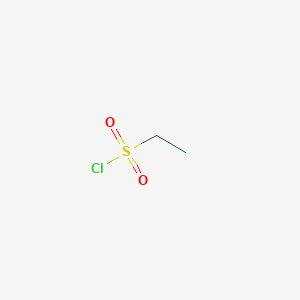 molecular formula C2H5ClO2S B166125 乙烷磺酰氯 CAS No. 594-44-5