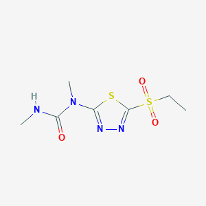 molecular formula C7H12N4O3S2 B166126 乙二咪松 CAS No. 30043-49-3